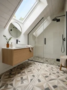 Make a Statement With Patterned Floor Tiles