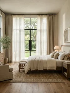 Soft Curtains That Create a Calm Atmosphere
