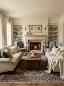 Combine Traditional Symmetry with Cozy Textures