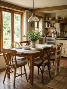 Mixed Dining Chairs For A Collected Farmhouse Look