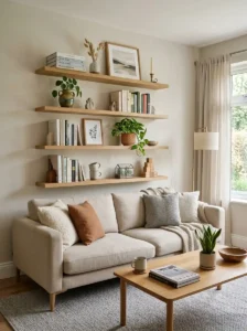 Floating Shelves That Blend Style and Storage