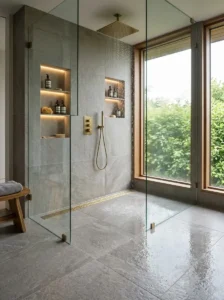 Install a Curbless Walk-In Shower With a Linear Drain