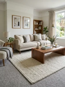 Create Depth With a Layered Area Rug