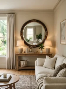 Place a Large Mirror in the Center