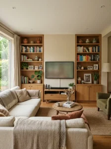 Add Matching Built-Ins Around the TV
