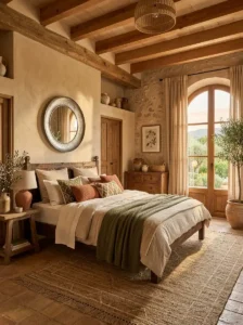 Warm Earth Color Combination for a Relaxed Mood
