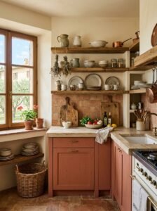 Terracotta with Warm Earthy Accents