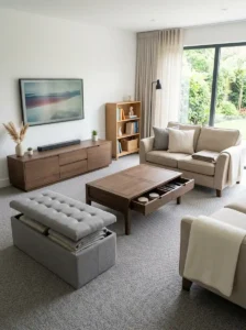 Smart Hidden Storage for a Clutter-Free Space