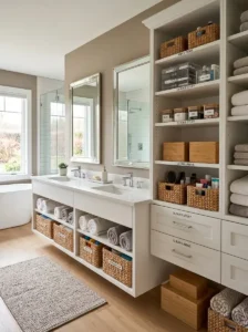 Bathroom Organization Ideas for Large Families