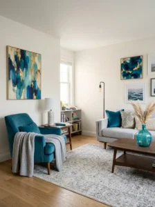 Repeat Colors on Both Sides of the Room