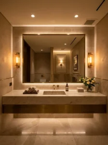 Warm Ambient Lighting for an Inviting Atmosphere