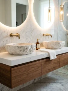Upgrade Your Vanity With Natural Stone Vessel Sinks