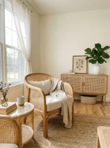 Cane Furniture That Feels Light and Timeless