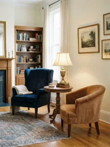 Velvet Accent Chairs for Classic Elegance