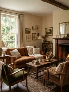 Warm Earth-Toned Upholstery for Lasting Comfort
