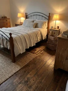 Distressed Timber Floors for Vintage Charm