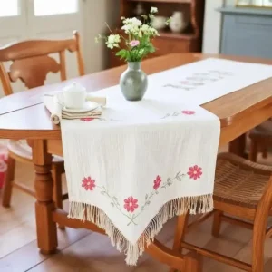 Embroidered Linens for Handmade Beauty