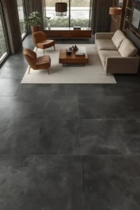 Charcoal Gray Tiles for a Bold Contemporary Design