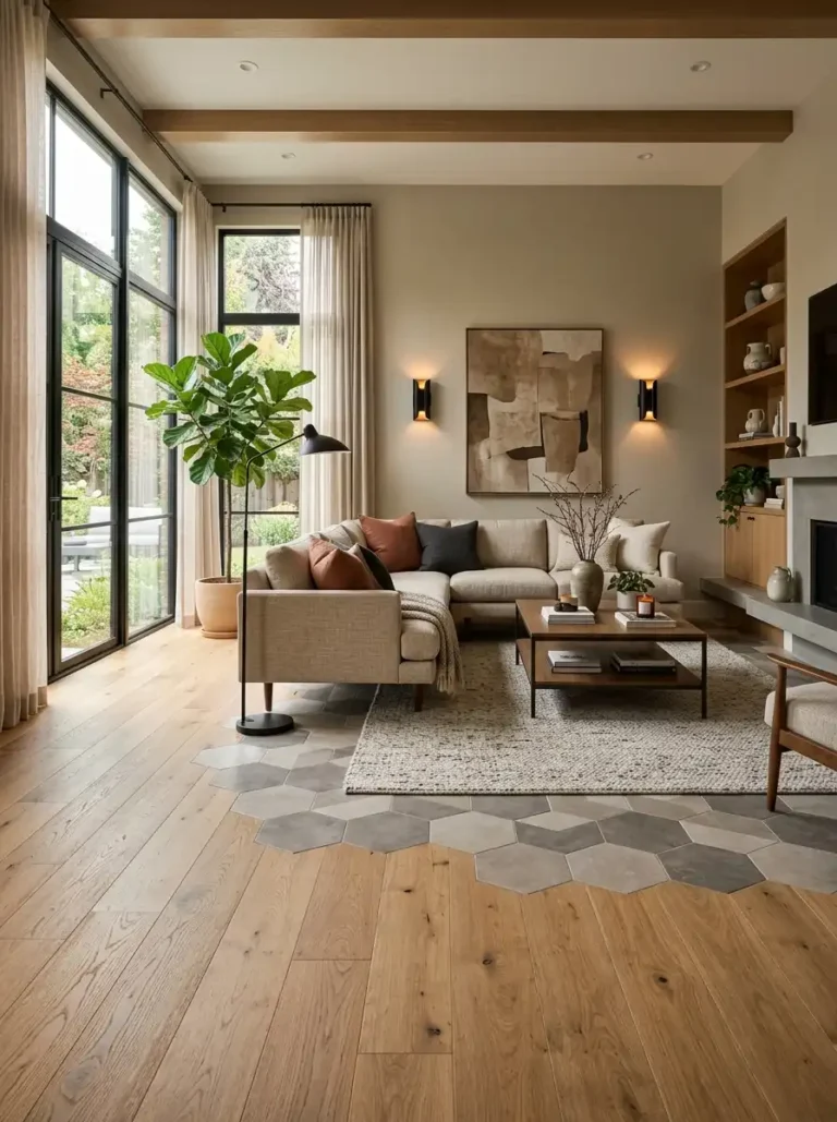 26 Modern Living Room Flooring Ideas That Completely Transform Your Space