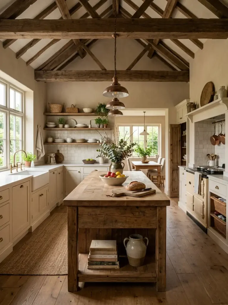 24 Cozy Farmhouse Kitchen Designs That Feel Like Home