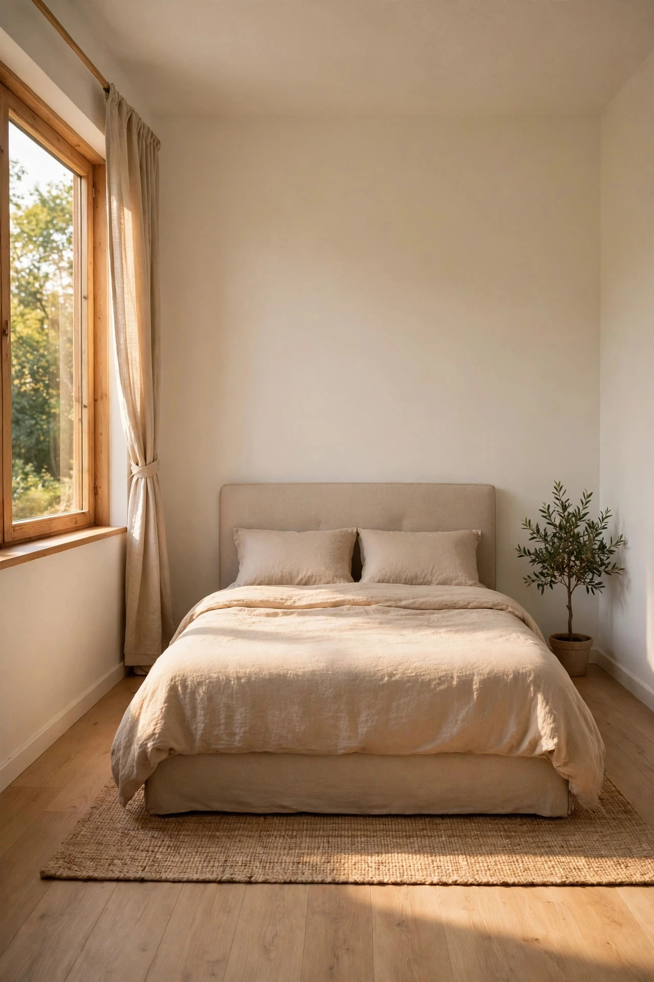Place the Bed Against the Longest Unbroken Wall - bedroom inspiration ideas
