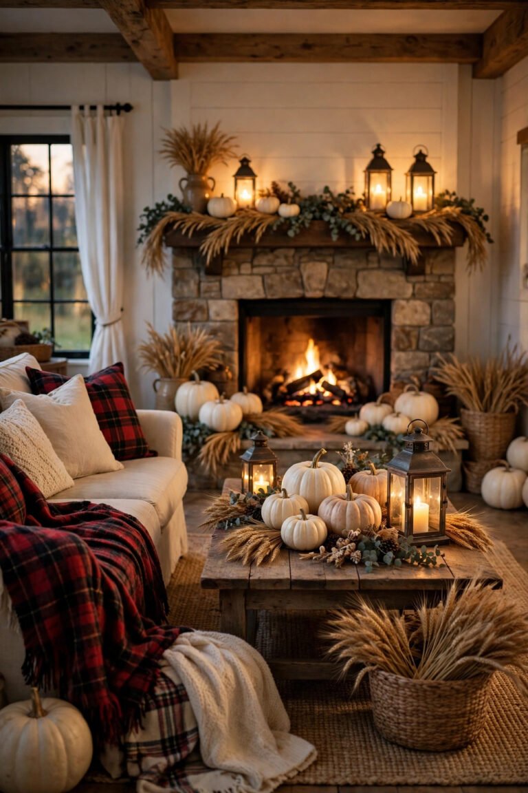 22 Farmhouse Halloween Decor Ideas for a Cozy Rustic Haunt