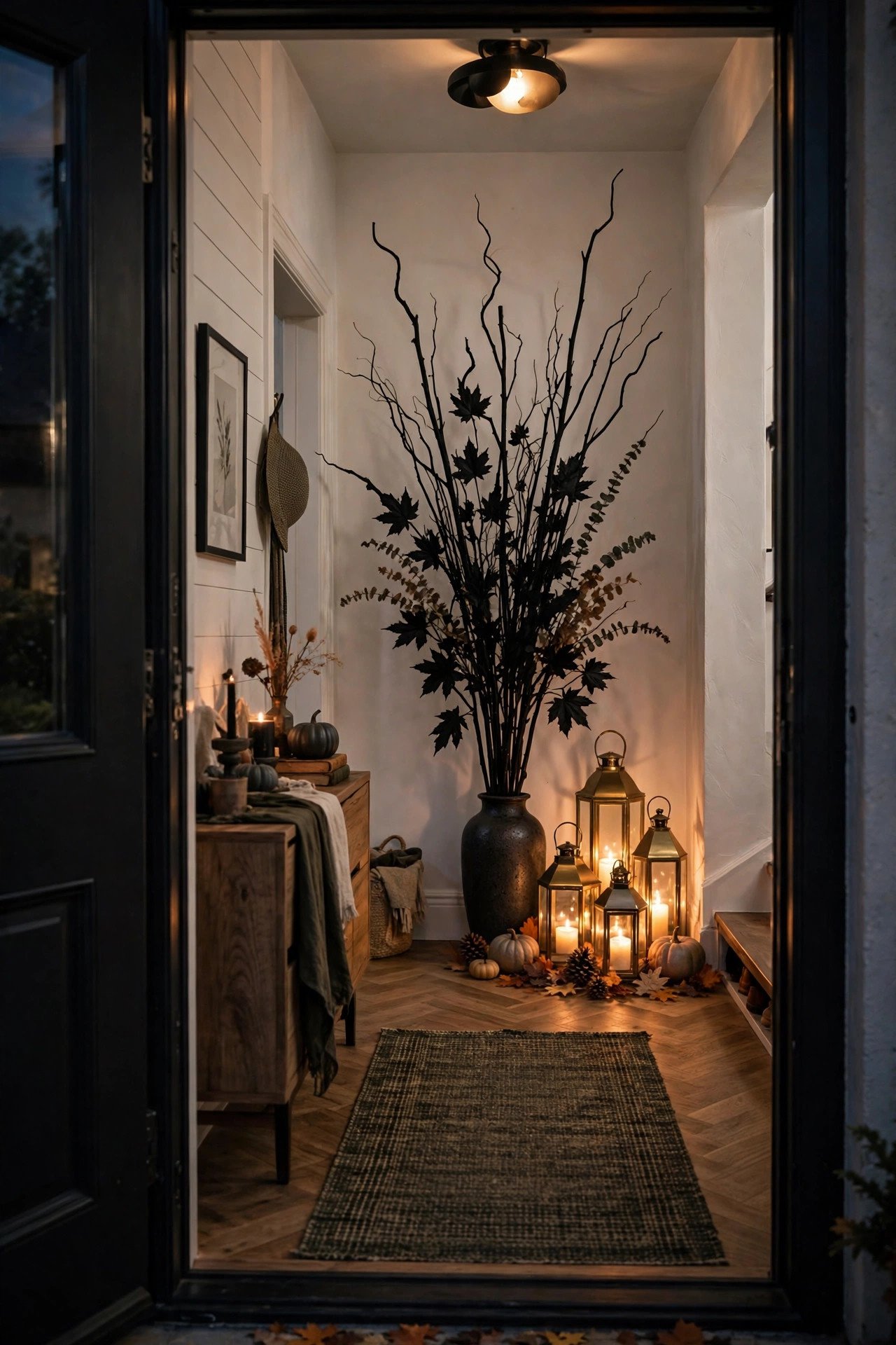 What's the Five-Second Sight-Line Rule? - halloween entryway decor ideas