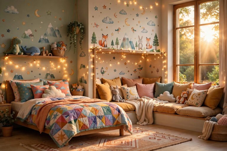 22 Kids Bedroom Decor Ideas on a Budget (Cheap, Cute & Easy)