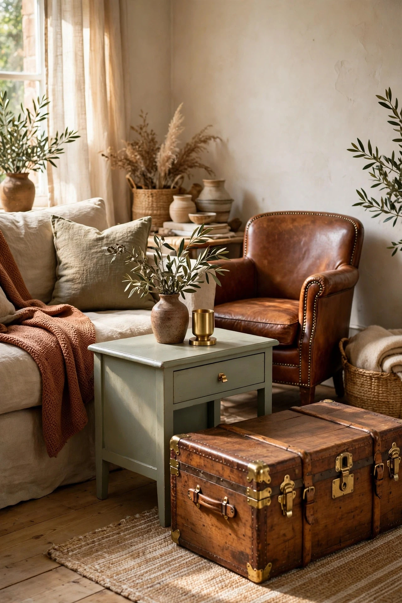 Mix Collected Furniture Instead of Buying a Matching Set - living room inspo ideas