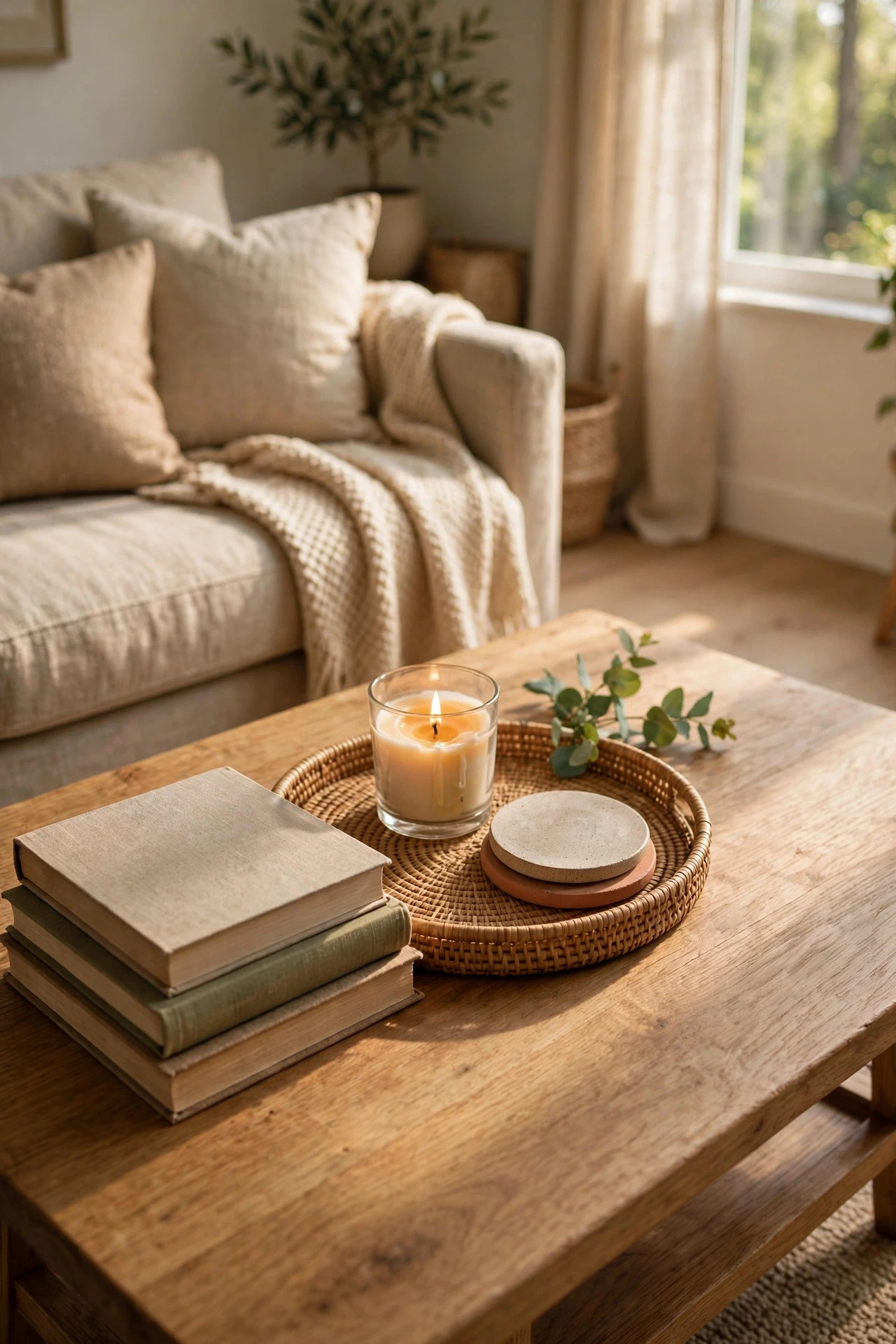 Style a Coffee Table for Daily Life, Not for a Photograph - living room inspo ideas