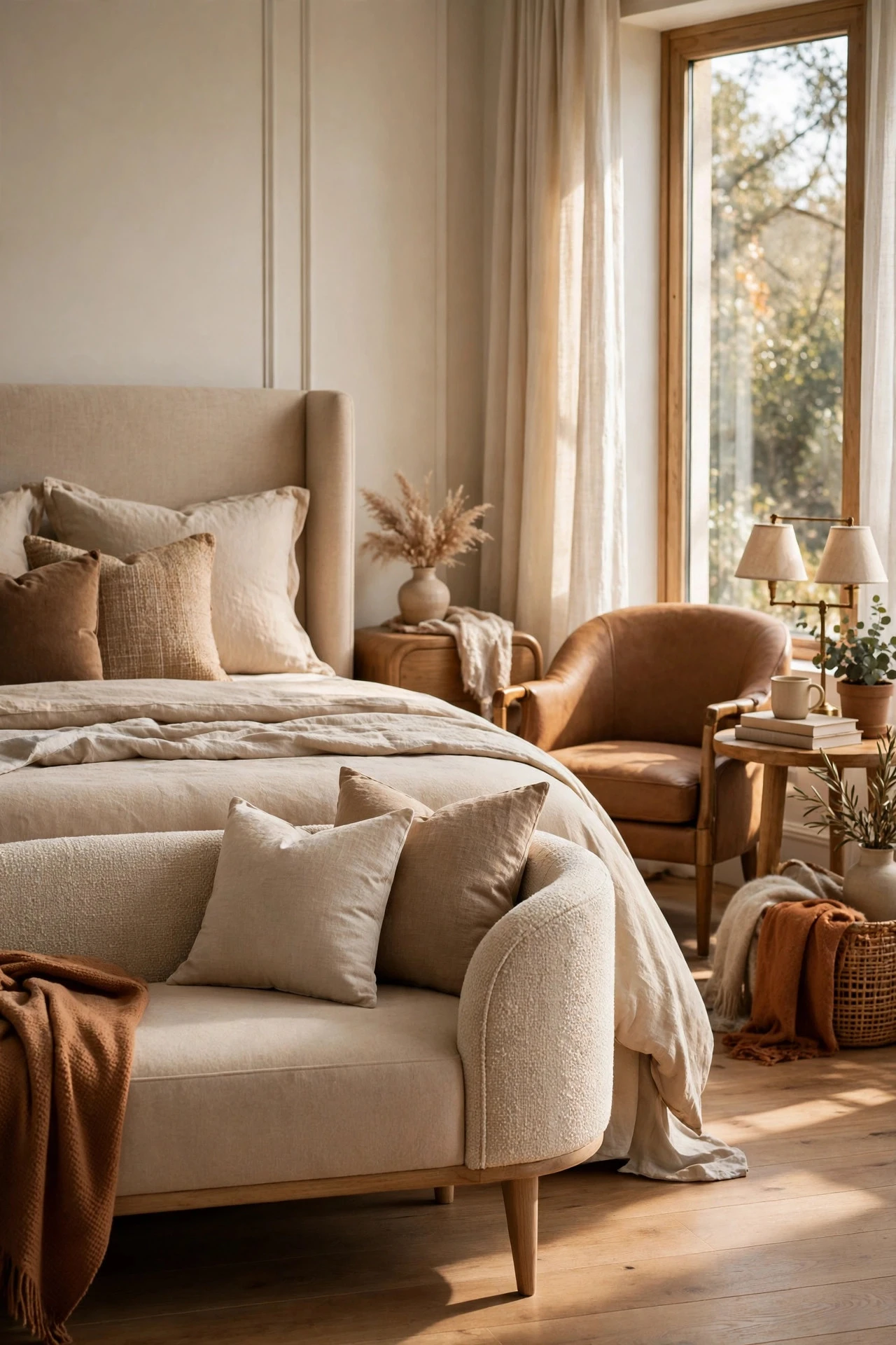 A Seating Moment: Bench, Chair or Chaise - luxury bedroom decor ideas
