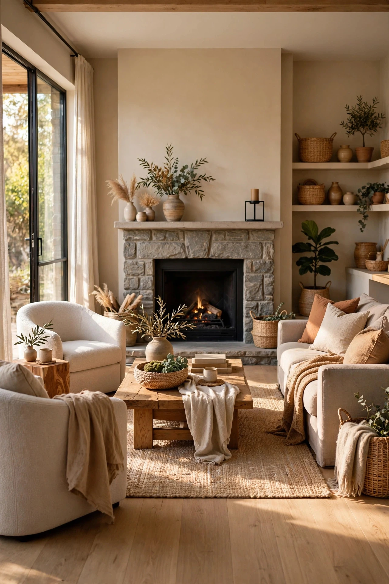 Rearrange Furniture Around a New Focal Point - refresh my living room