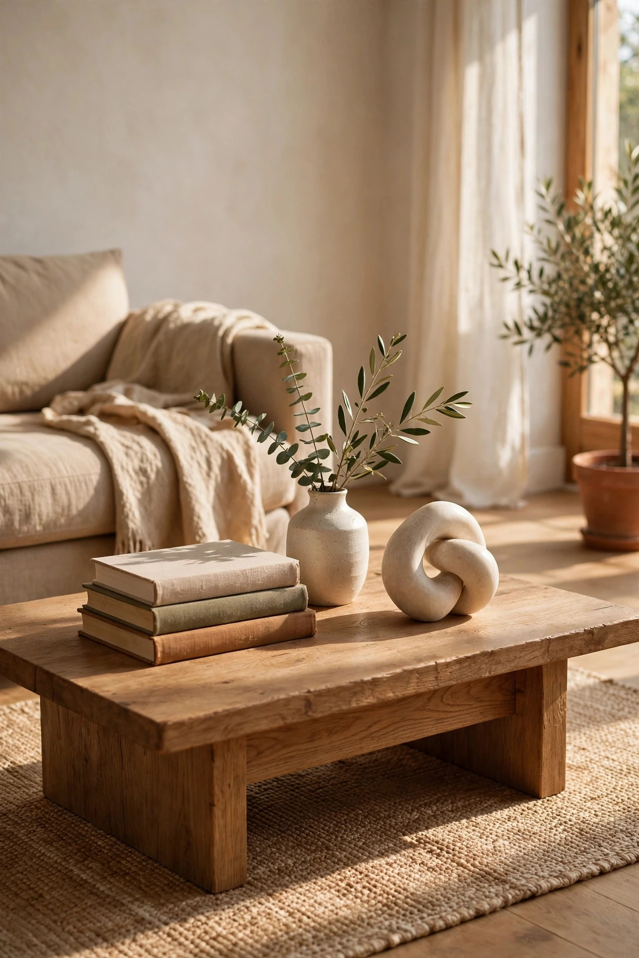 Restyle the Coffee Table in Threes - refresh my living room