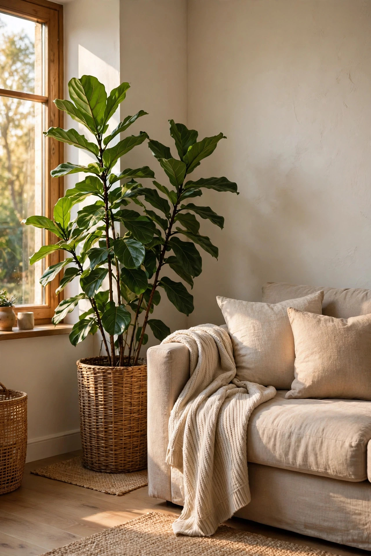 Bring in a Large Houseplant - refresh my living room