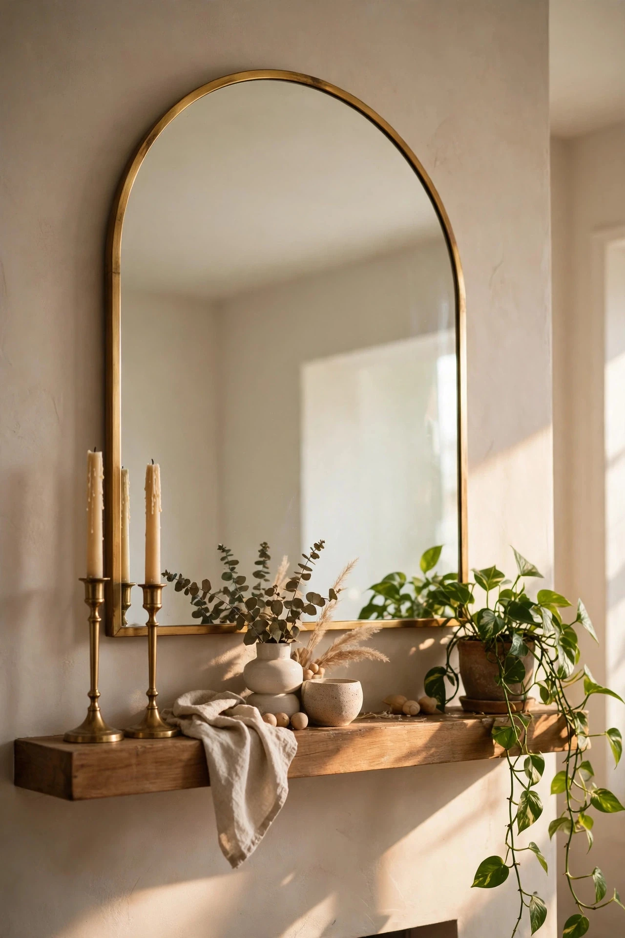 Style the Mantel or Shelves Afresh - refresh my living room