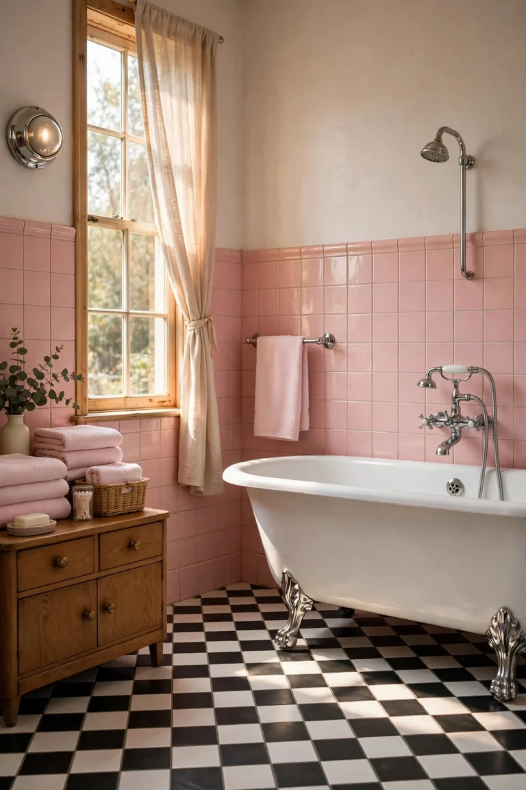 22 Retro Bathroom Decor Ideas That Bring Back the Charm