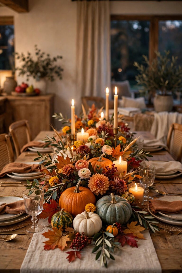 22 Thanksgiving Centerpiece Ideas for a Stunning Table