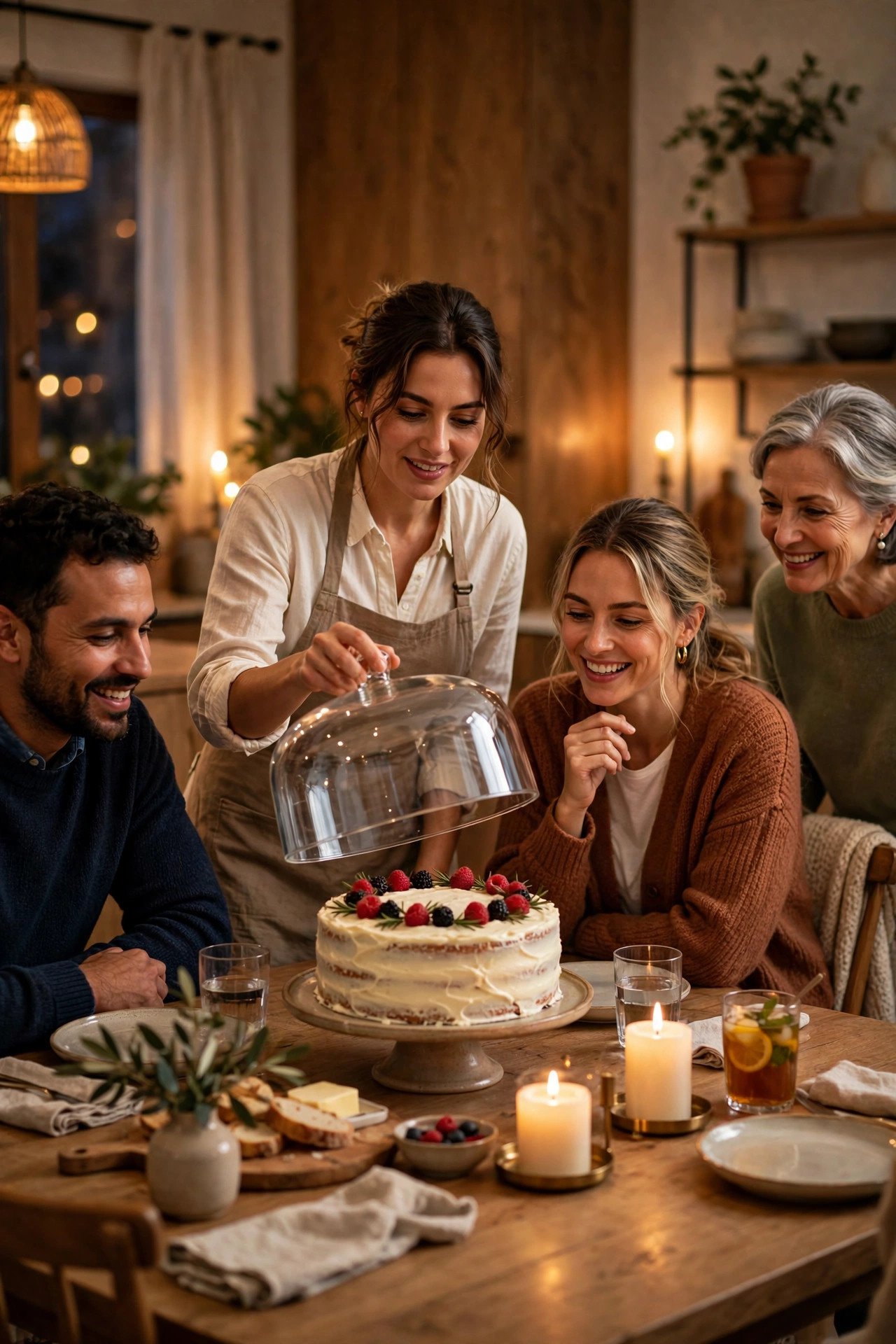 Time Your Display: Cover, Uncover, and Refresh in Stages - thanksgiving dessert table decor ideas