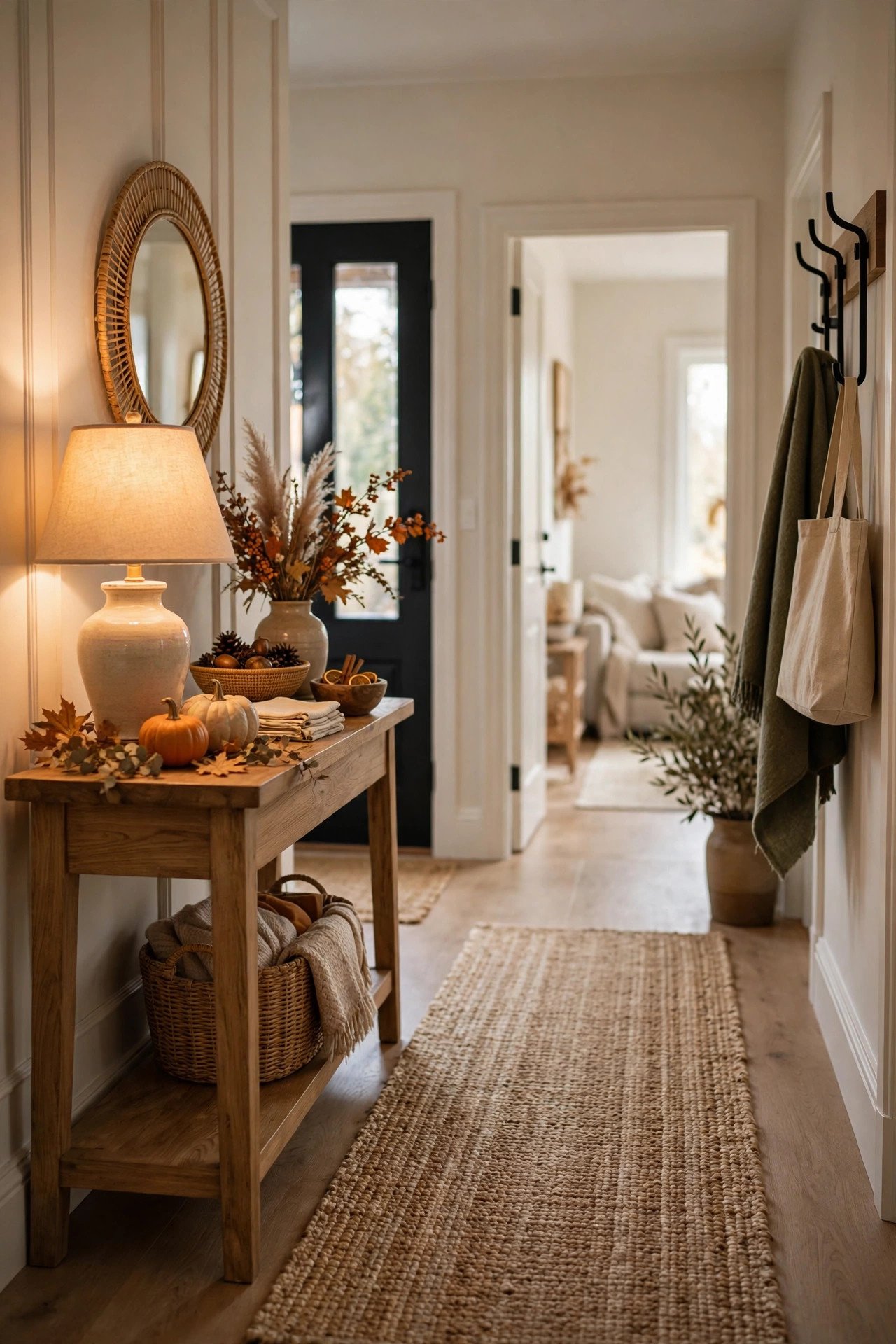 What Makes a Thanksgiving Entryway Feel Welcoming? - thanksgiving entryway decor ideas