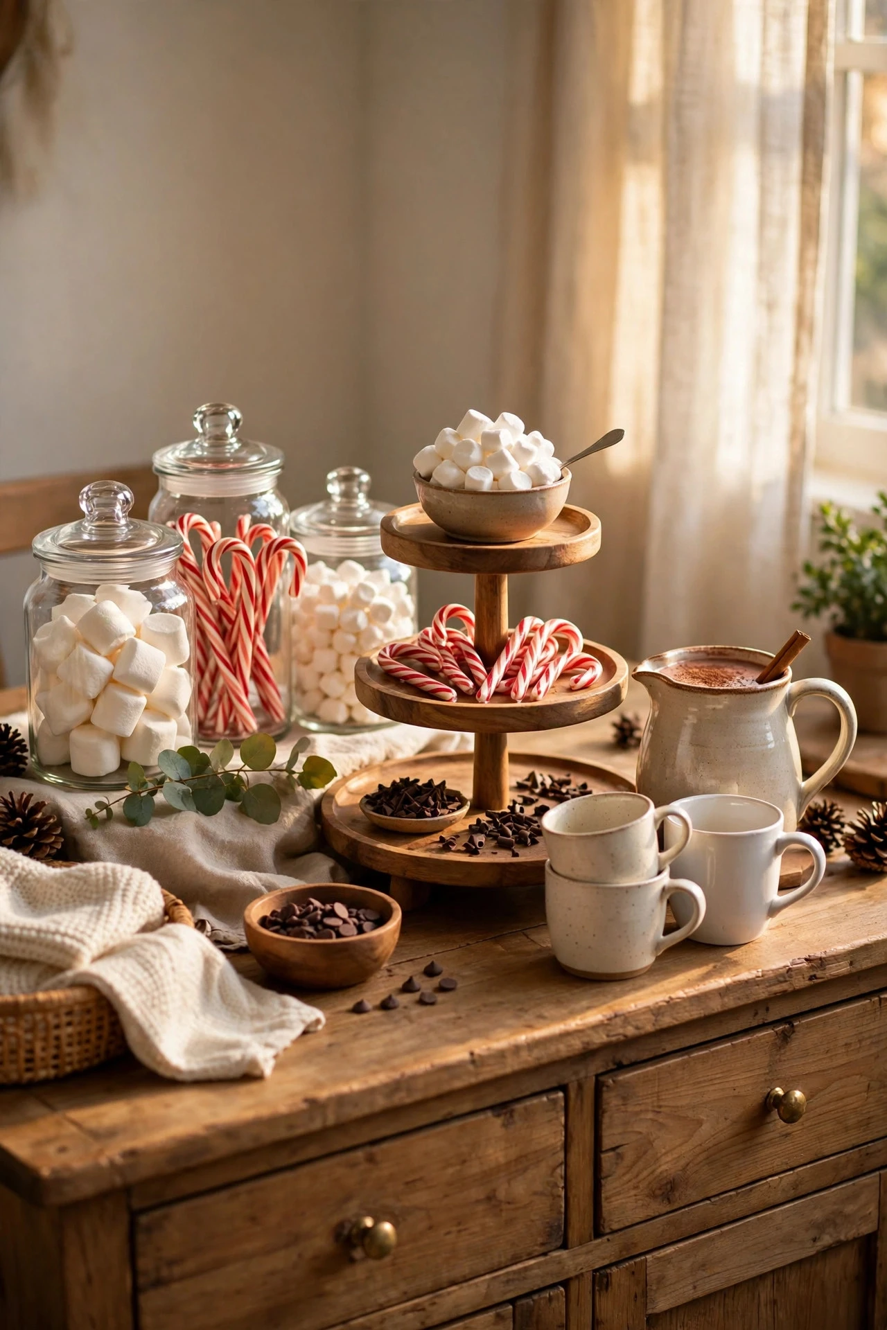 A Hot Cocoa Bar With a Sense of Humour - whimsy christmas decor