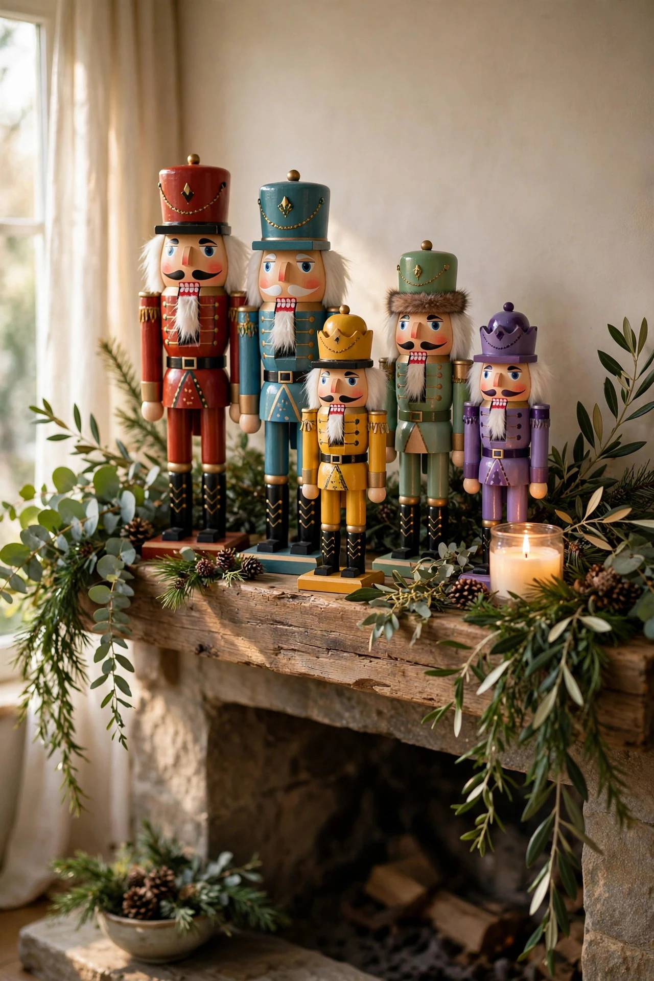 Nutcrackers With Personality - whimsy christmas decor